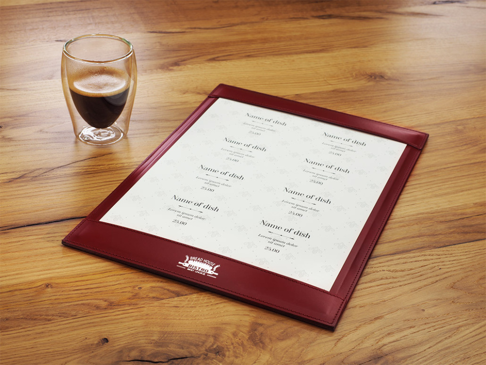 Logo trade promotional products picture of: Menu pad 1025094
