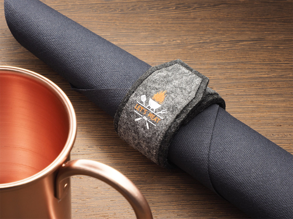 Logo trade promotional products image of: Napkin ring 1646246