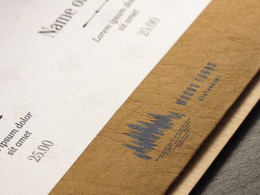 Logo trade promotional giveaways picture of: Menu pad 1668121