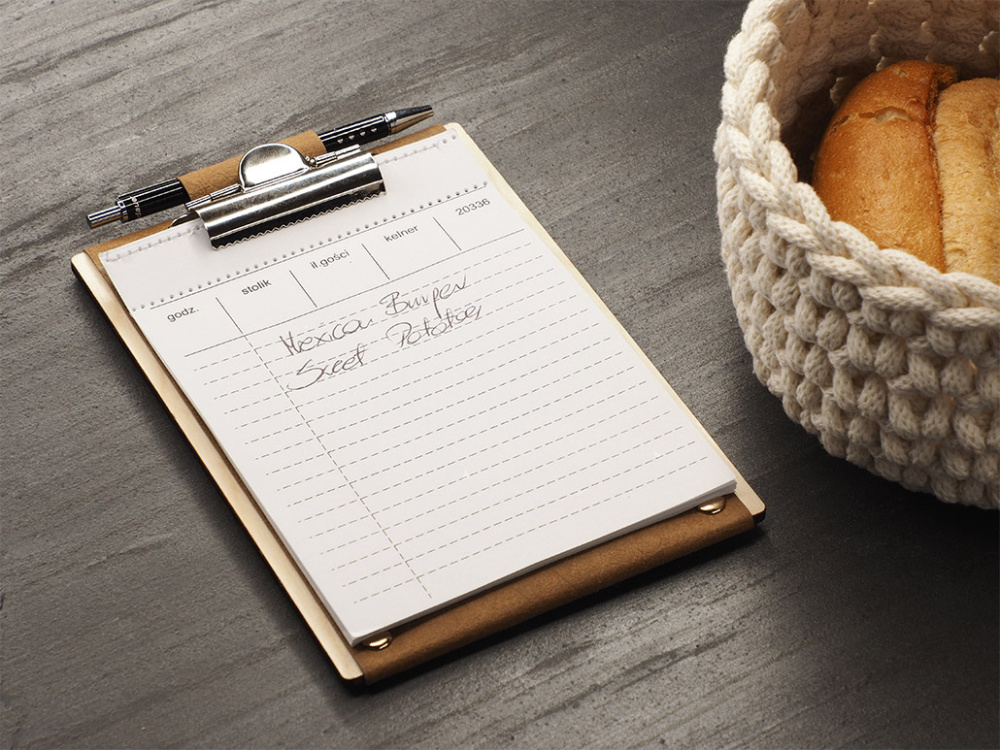 Logotrade promotional merchandise picture of: Waiter notepad 1669121