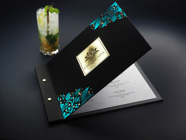 Logo trade corporate gift photo of: Menu cover 1681280