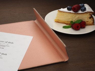 Logotrade promotional merchandise image of: Menu cover 1241281