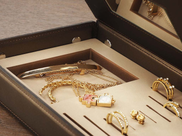 Logo trade promotional giveaways picture of: Jewellery box 1674094