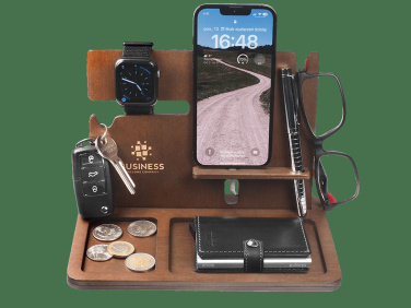 Logo trade corporate gifts picture of: Wooden organiser 2016121