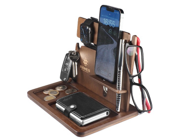 Logotrade corporate gift picture of: Wooden organiser 2016121