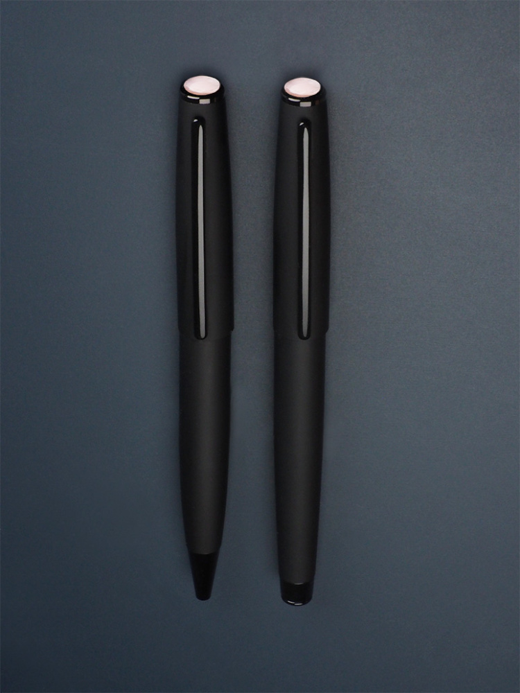 Logotrade promotional products photo of: Opal stone Pen set 1286036