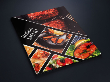 Logo trade business gifts image of: Menu cover 1824117