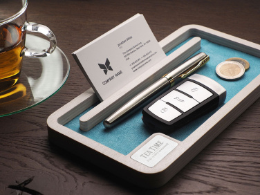 Logotrade corporate gift image of: Wooden desk organiser 1818121