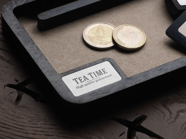 Logo trade business gift photo of: Wooden desk organiser 1818121