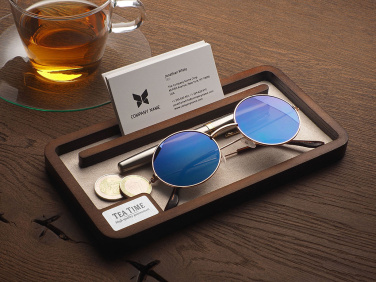 Logotrade promotional item picture of: Wooden desk organiser 1818121