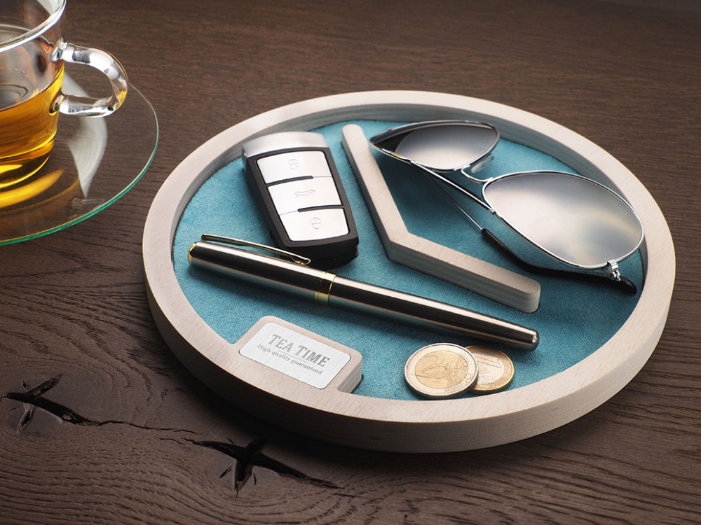 Logotrade advertising product image of: Wooden desk organiser 1817121