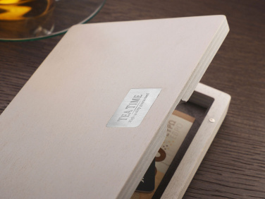 Logo trade business gift photo of: Wooden bill box 1816121