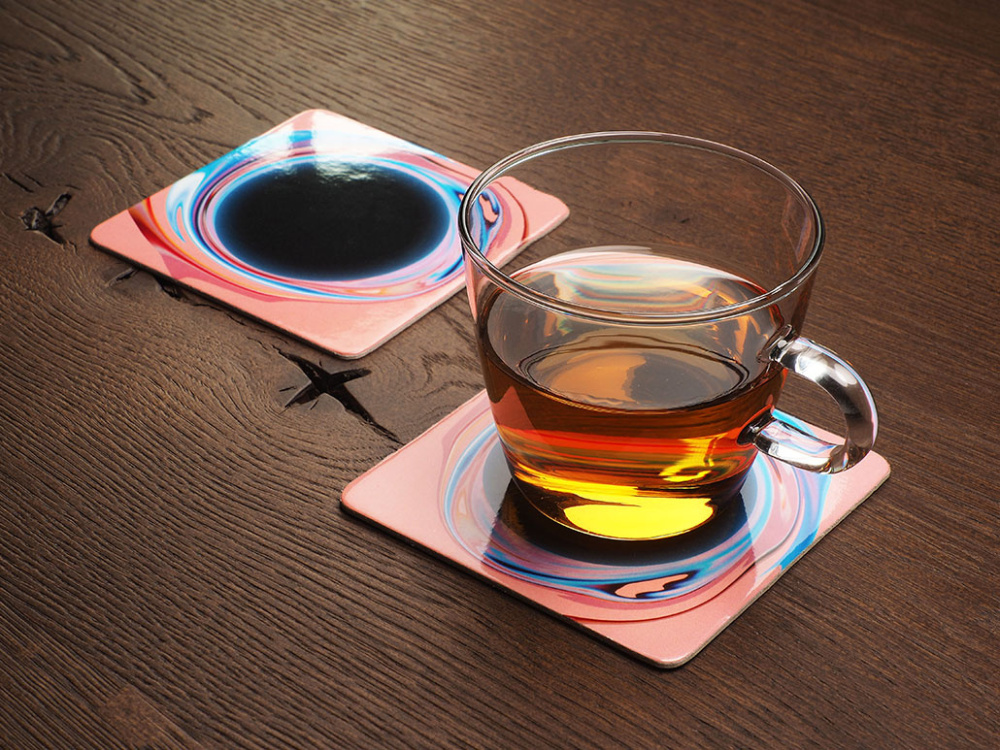 Logo trade promotional products picture of: Printed paper coaster 1839117