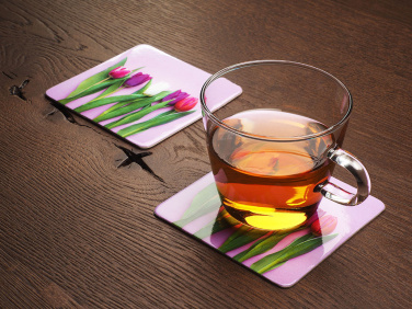 Logo trade advertising product photo of: Printed paper coaster 1839117