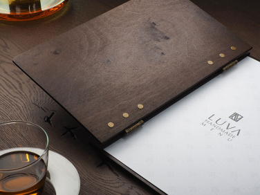 Logo trade promotional gifts image of: Menu cover 1862121