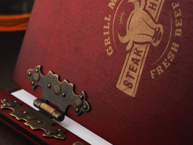 Logo trade corporate gift photo of: Menu cover 1862121