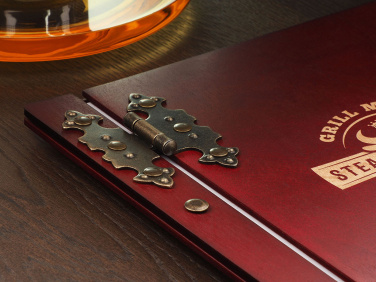 Logo trade promotional merchandise image of: Menu cover 1862121