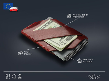 Logo trade corporate gift photo of: Wallet 1242141