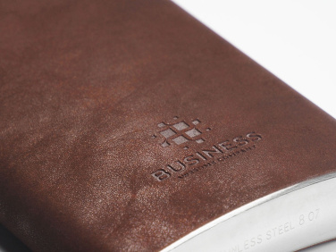 Logo trade promotional merchandise image of: Hip flask 425325
