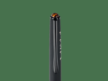 Logo trade promotional gift photo of: Ball pen with AMBER stone 2070036