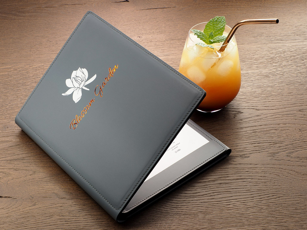 Logo trade promotional gifts image of: Menu cover 1069094