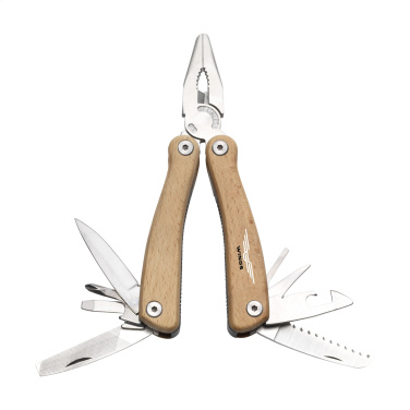 Logo trade promotional merchandise image of: Beechwood Multitool