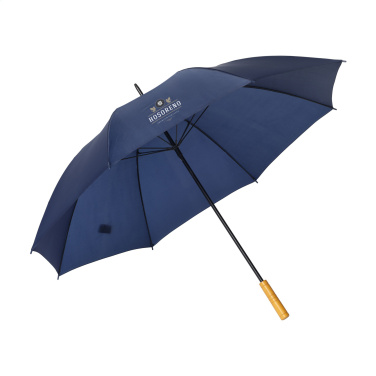 Logo trade promotional items image of: BlueStorm RCS RPET umbrella 30 inch