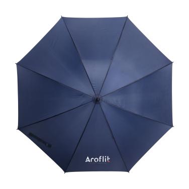 Logo trade promotional giveaways picture of: BlueStorm RCS RPET umbrella 30 inch