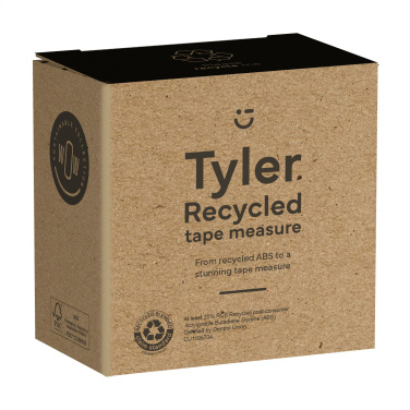 Logo trade promotional gift photo of: Tyler RCS Recycled 5 meter tape measure