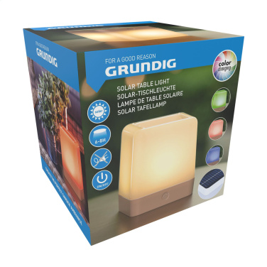 Logo trade corporate gift photo of: Grundig Lumo Solar Table Lamp