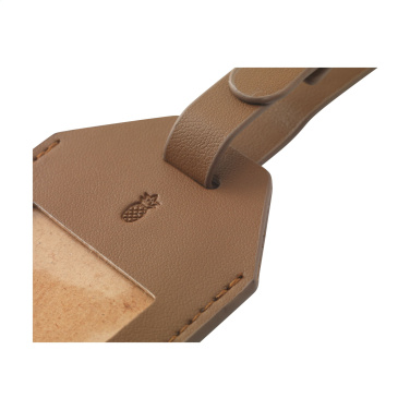 Logotrade promotional merchandise photo of: Vegan Pineapple Leather Luggage Tag