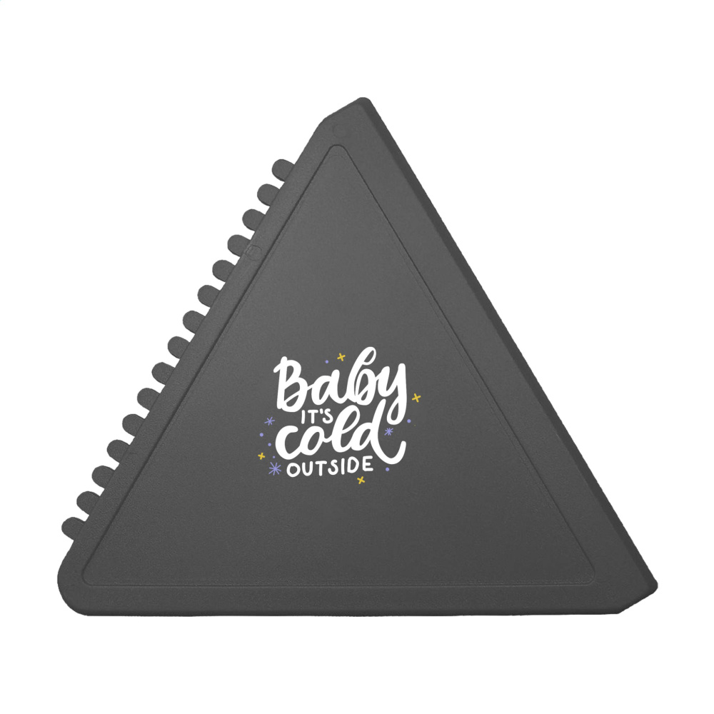 Logo trade promotional products image of: Ice Scraper Triangle