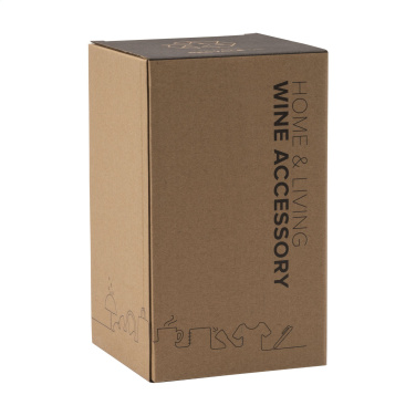 Logotrade promotional merchandise image of: CoolSteel Black wine cooler