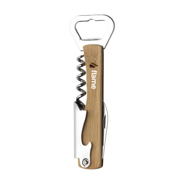 Logotrade promotional item picture of: Butler Bamboo waiter’s friend