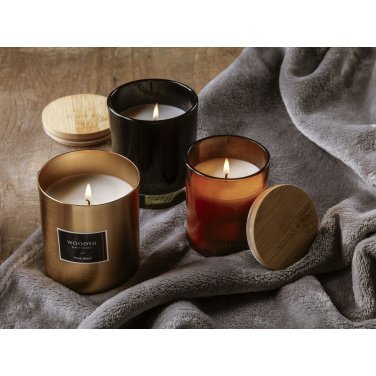Logo trade promotional giveaways image of: Wooosh Scented Candle True Wood