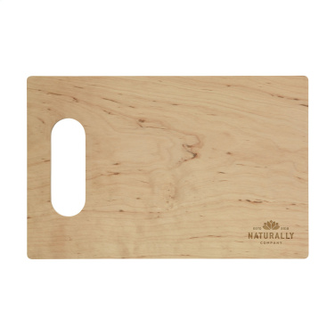 Logo trade corporate gifts picture of: Alder Wood Chopping Board Open Grip