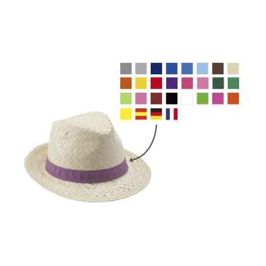 Logo trade promotional gift photo of: Toledo Straw Hat
