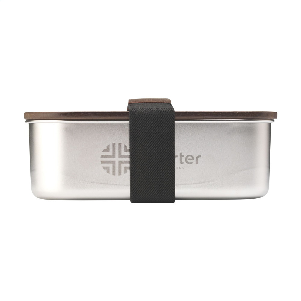 Logo trade promotional gifts image of: Madera RCS Lunchbox