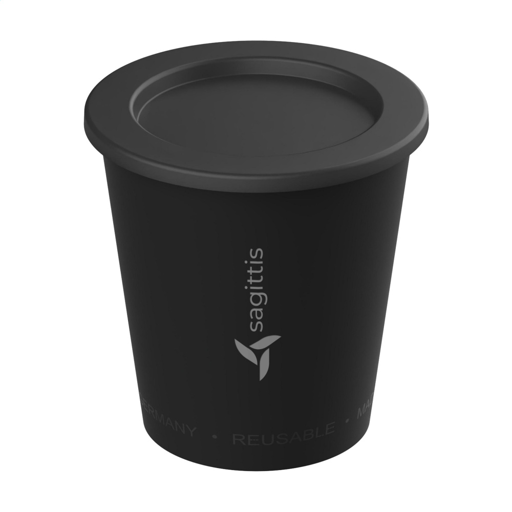 Logo trade promotional giveaways picture of: Drinking Cup Bio-Based Lid 200 ml