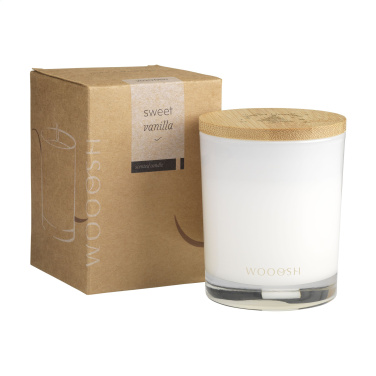 Logotrade promotional giveaway image of: Wooosh Scented Candle Sweet Vanilla X-Mas