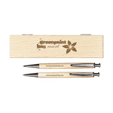 Logo trade business gifts image of: NovaSet writing set