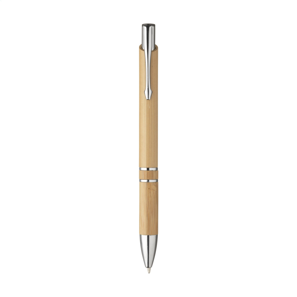Logotrade promotional gift image of: Ebony Bamboo pen