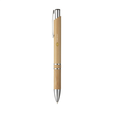 Logo trade promotional product photo of: Ebony Bamboo pen