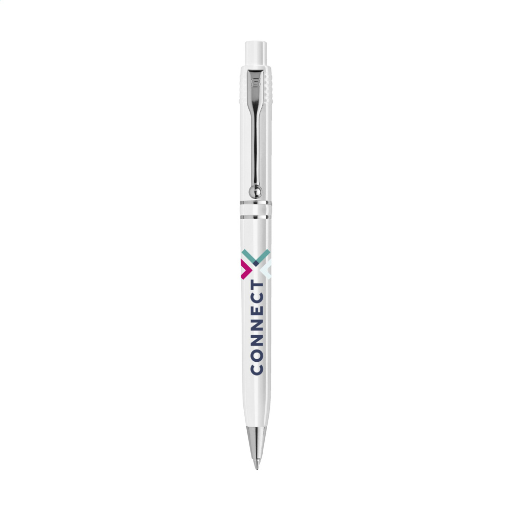 Logotrade promotional merchandise photo of: Stilolinea Raja Chrome Recycled pen