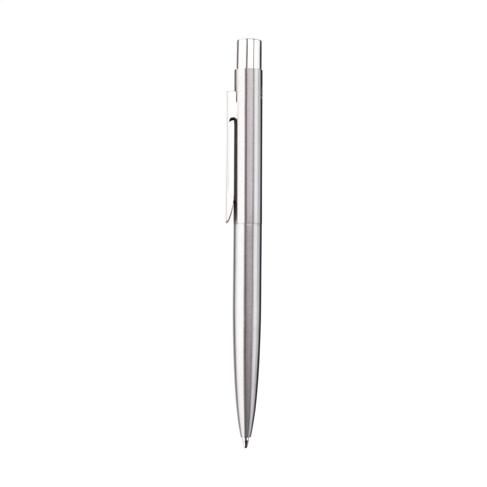 Logo trade advertising product photo of: Bellamy Pen Recycled Stainless Steel