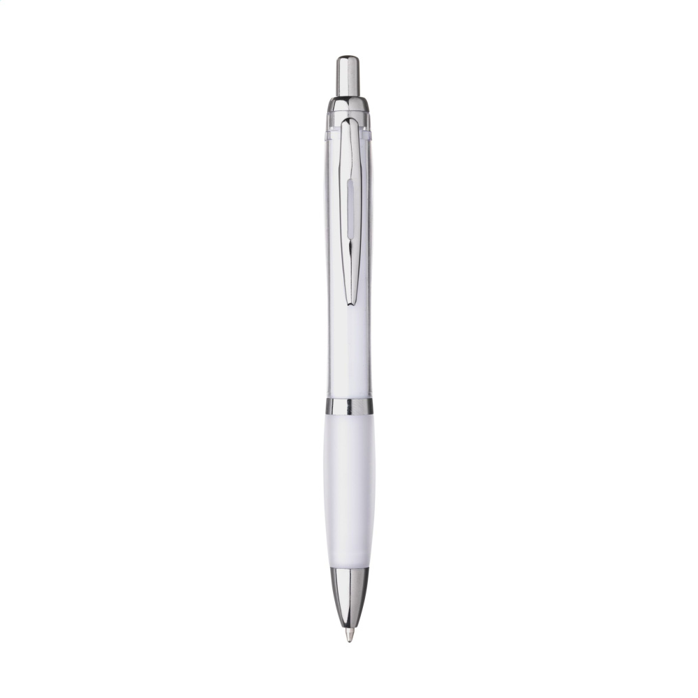 Logotrade promotional product image of: Athos Solid GRS Recycled ABS pen