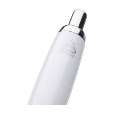 Logotrade promotional merchandise picture of: Athos Trans GRS Recycled ABS pen