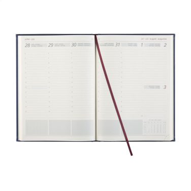Logo trade promotional item photo of: Euromax Balacron diary A4 4-languages