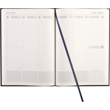 Logo trade promotional product photo of: Eurodirect Balacron diary A5 4-languages