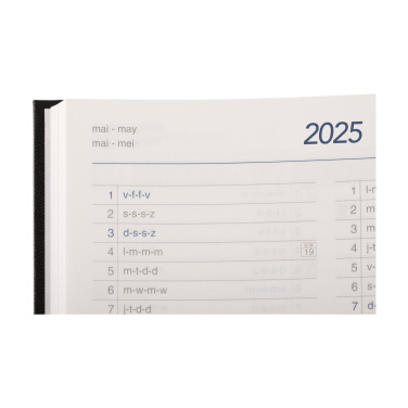 Logo trade corporate gifts picture of: Eurodirect Balacron diary A5 4-languages